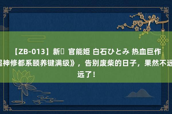 【ZB-013】新・官能姫 白石ひとみ 热血巨作《超神修都系颐养键满级》，告别废柴的日子，果然不远了！