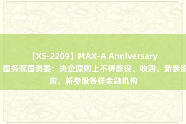 【XS-2209】MAX-A Anniversary 超永久保存版 国务院国资委：央企原则上不得新设、收购、新参股各样金融机构