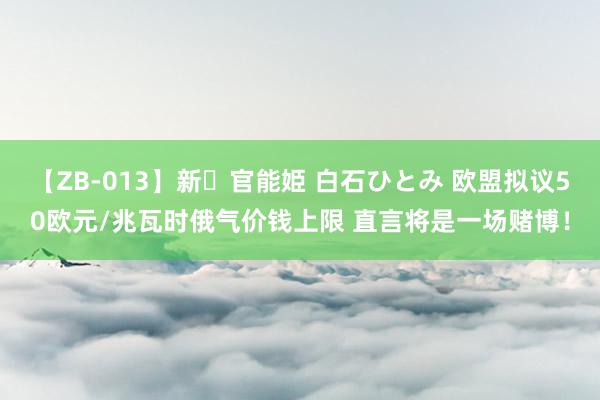 【ZB-013】新・官能姫 白石ひとみ 欧盟拟议50欧元/兆瓦时俄气价钱上限 直言将是一场赌博！