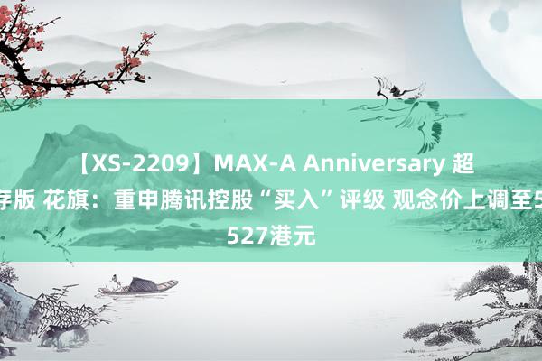 【XS-2209】MAX-A Anniversary 超永久保存版 花旗：重申腾讯控股“买入”评级 观念价上调至527港元