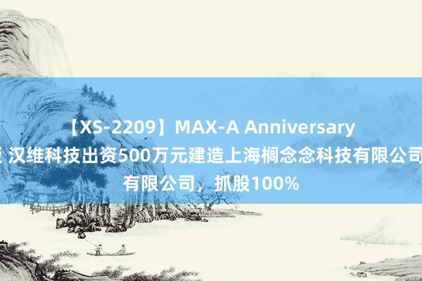 【XS-2209】MAX-A Anniversary 超永久保存版 汉维科技出资500万元建造上海榈念念科技有限公司，抓股100%