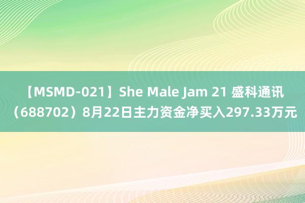 【MSMD-021】She Male Jam 21 盛科通讯（688702）8月22日主力资金净买入297.33万元